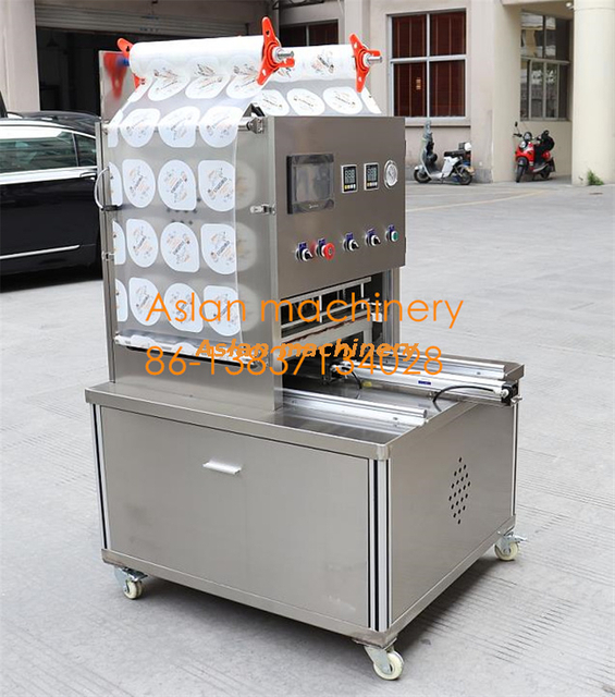 MAP Food tray vacuum sealing machine