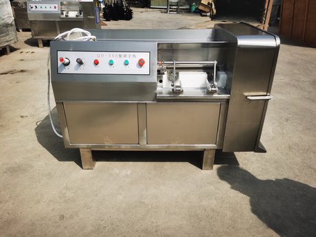 Frozen Chicken Breast Meat Cube Cutting Machine 