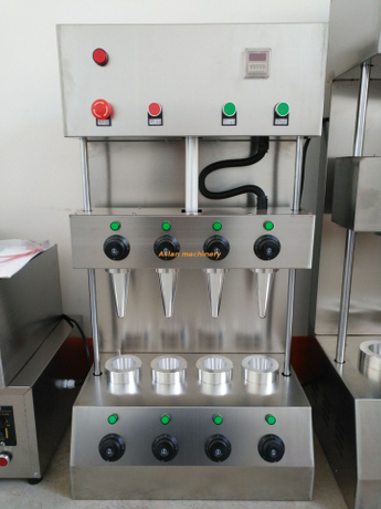 pizza cone making machine 