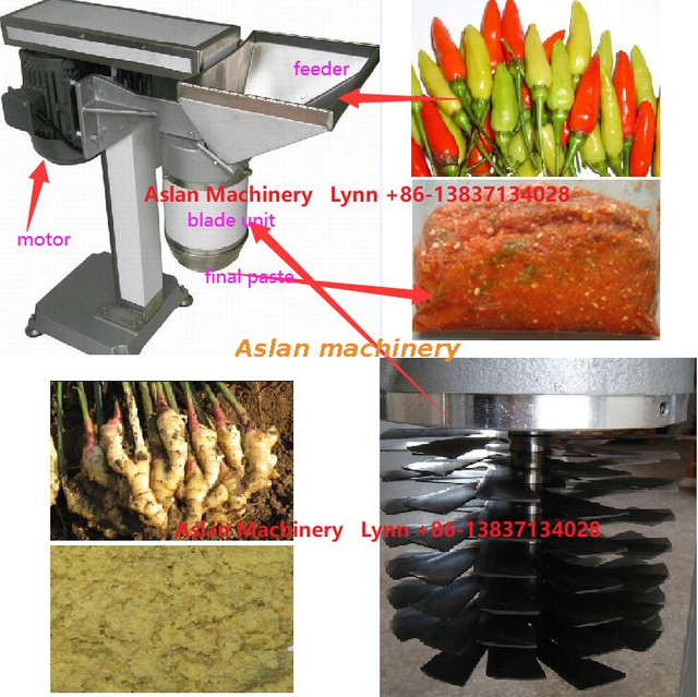 garlic paste grinder machine 