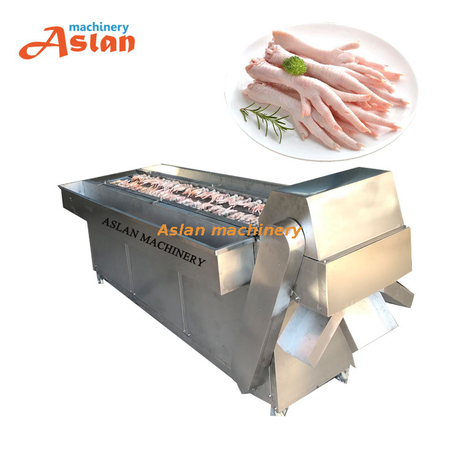 chicken feet paw cutting machine 
