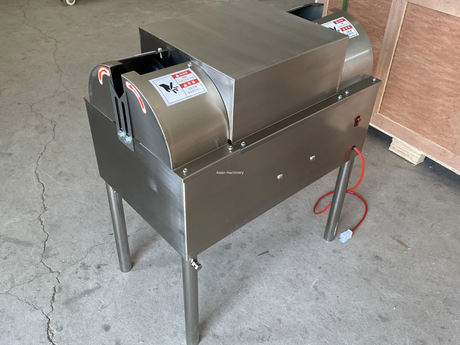 Garlic Root Stem Head Cutting Machine 
